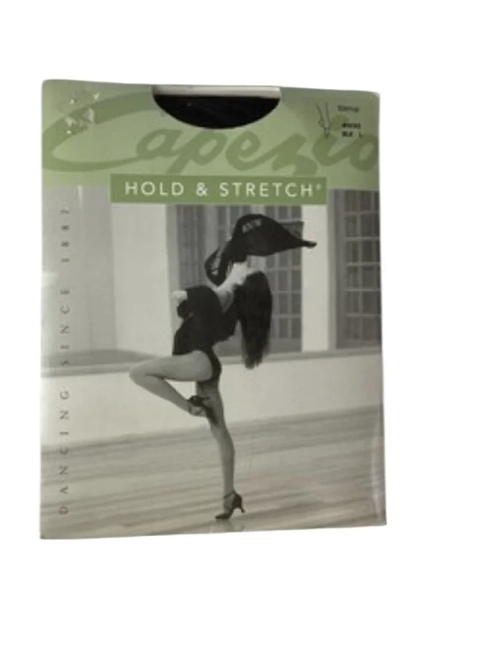 Capezio Black Footless Dance Capri Tights